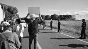 journée de mobilisation contre le projet de Centre de Rétention Administrative (CRA) - octobre 2025